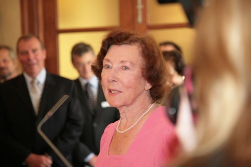 Mrs Vera Deacon, photographed on 1 Febuary 2008 at the Launch of the Vera Deacon Regional History Fund