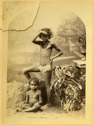 Unidentified Aboriginal Children (Photograph by George Freeman)